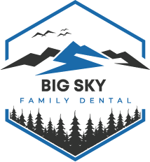 Big Sky Family Dental header, footer and home page logo